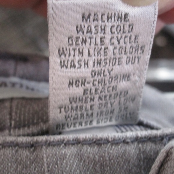 Chico's Platinum straight leg jeans chico sz 2 sht - Picture 5 of 8